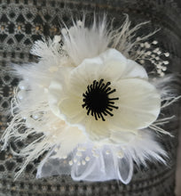 Load image into Gallery viewer, Real touch anemone preserved flowers corsage, pearl bracelet - Wedding, school formal