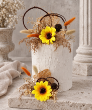 Load image into Gallery viewer, Double sunflower cake topper