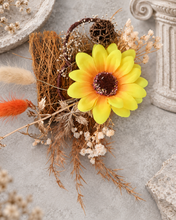 Load image into Gallery viewer, Double sunflower cake topper