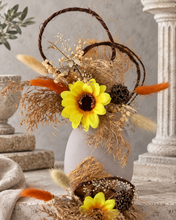 Load image into Gallery viewer, Double sunflower cake topper