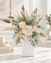 Load image into Gallery viewer, Everlasting flowers cake topper - Sage & neutral
