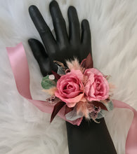 Load image into Gallery viewer, Everlasting flowers school formal / prom / wedding Shabby Chic corsage