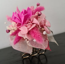 Load image into Gallery viewer, Hot Pink school formal / prom set - bangle corsage, buttonhole & hair pin