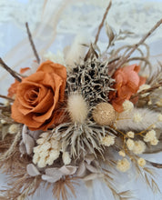Load image into Gallery viewer, Rustic twigs preserved roses corsage & boutonniere set - School formal, prom, graduation, wedding