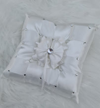 Load image into Gallery viewer, Ring Bearer Wedding Ring Pillow / Cushion with ring box