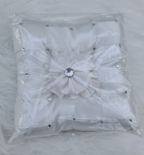 Load image into Gallery viewer, Ring Bearer Wedding Ring Pillow / Cushion with ring box