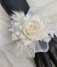 Load image into Gallery viewer, Off White Everlasting Flowers Corsage AB1161 - School formal, prom, graduation, wedding