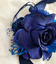 Load image into Gallery viewer, Dark Blue Glitter Corsage AB1162 - School formal, prom, graduation, wedding
