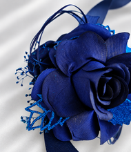 Load image into Gallery viewer, Dark Blue Glitter Corsage AB1162 - School formal, prom, graduation, wedding