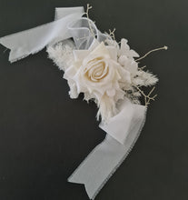 Load image into Gallery viewer, Off White Everlasting Flowers Corsage AB1163 - School formal, prom, graduation, wedding