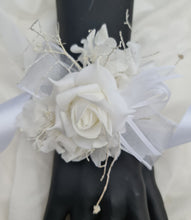 Load image into Gallery viewer, Off White Everlasting Flowers Corsage AB1165 - School formal, prom, graduation, wedding