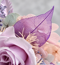 Load image into Gallery viewer, Pastel violet purple preserved rose corsage AB2027 - School formal, prom, graduation