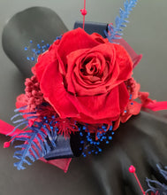Load image into Gallery viewer, Preserved red rose corsage & buttonhole AB2076 - School formal, prom, graduation