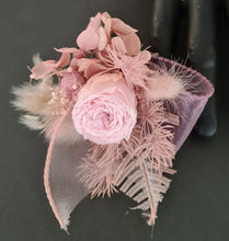 Load image into Gallery viewer, Preserved dusty pink peony corsage & buttonhole AB2084 - School formal, prom, graduation
