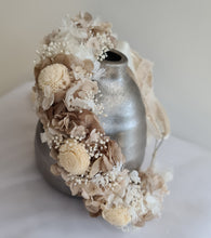 Load image into Gallery viewer, Boho nude preserved flowers crown AB2121 – wedding, maternity photoshoot, hen’s party, event