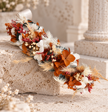 Load image into Gallery viewer, Rustic preserved flowers crown AB2122A – wedding, maternity photoshoot, hen’s party, event