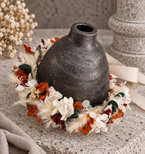 Load image into Gallery viewer, Rustic preserved flowers crown AB2124A – wedding, maternity photoshoot, hen’s party, event