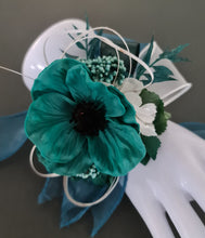 Load image into Gallery viewer, Emerald everlasting flowers corsage & buttonhole AB2151 - School formal, prom, graduation
