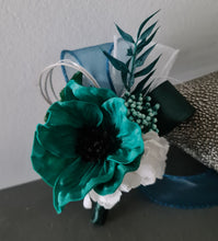 Load image into Gallery viewer, Emerald everlasting flowers corsage & buttonhole AB2151 - School formal, prom, graduation