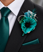 Load image into Gallery viewer, Emerald everlasting flowers corsage & buttonhole AB2151 - School formal, prom, graduation