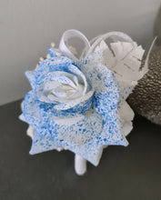 Load image into Gallery viewer, Sprayed blue rose everlasting flowers corsage & buttonhole AB2159 - School formal, prom, graduation