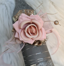 Load image into Gallery viewer, Blush & gold everlasting flowers corsage AB2175 - School formal, prom, graduation