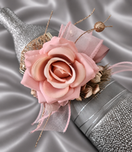 Load image into Gallery viewer, Blush & gold everlasting flowers corsage AB2175 - School formal, prom, graduation