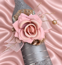 Load image into Gallery viewer, Blush & gold everlasting flowers corsage AB2175 - School formal, prom, graduation