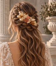 Load image into Gallery viewer, Rustic preserved flowers comb AB2206 – wedding, maternity photoshoot, hen’s party, event