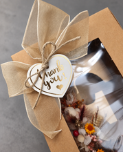 Load image into Gallery viewer, Preserved Everlasting flowers letter F - 15cm - Rustic Gold