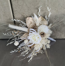 Load image into Gallery viewer, Double cake topper in champagne gold & neutral colours