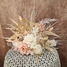 Load image into Gallery viewer, Happy Birthday cake topper in blush tones