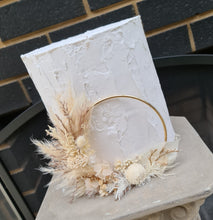 Load image into Gallery viewer, Boho preserved flowers cake hoop - 5 inches
