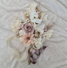 Load image into Gallery viewer, Real touch flowers Bridal bouquet in blush