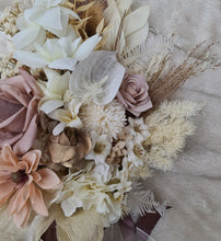 Load image into Gallery viewer, Real touch flowers Bridal bouquet in blush