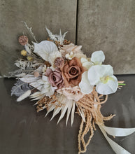 Load image into Gallery viewer, Bridal bouquet real touch flowers