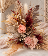 Load image into Gallery viewer, Rustic everlasting flowers cake hoop - 5 inch