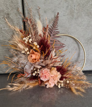 Load image into Gallery viewer, Rustic everlasting flowers cake hoop - 5 inch