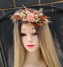 Load image into Gallery viewer, Everlasting flowers crown - Rustic