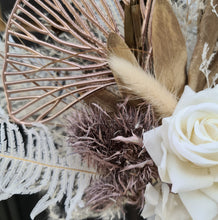 Load image into Gallery viewer, Everlasting preserved flowers double cake topper - blush