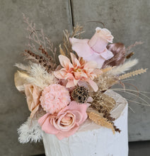 Load image into Gallery viewer, Everlasting flowers cake topper x 2 - blush