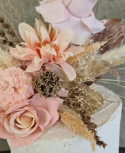 Load image into Gallery viewer, Everlasting flowers cake topper x 2 - blush