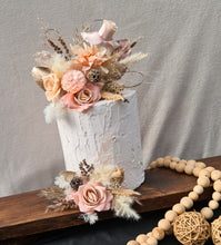 Load image into Gallery viewer, Everlasting flowers cake topper x 2 - blush