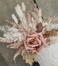 Load image into Gallery viewer, Everlasting flowers blush cake flowers topper x 2 - Wedding, Engagement