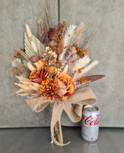 Load image into Gallery viewer, Elopement set - Rustic style bridal bouquet & buttonhole