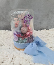 Load image into Gallery viewer, Preserved everlasting flowers baby glass dome - Unicorn