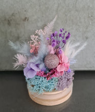 Load image into Gallery viewer, Preserved everlasting flowers baby glass dome - Unicorn