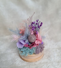 Load image into Gallery viewer, Preserved everlasting flowers baby glass dome - Unicorn