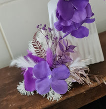 Load image into Gallery viewer, Everlasting flowers cake topper x 2 – Purple