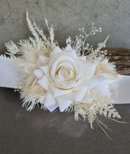 Load image into Gallery viewer, Everlasting flowers school formal / prom corsage - Milky white